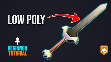 Low Poly Sword in Blender: Blender to Unreal Engine 5 | FULL Guide!