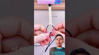 Esta pulsera de flores es lo mas hermoso que puedes hacer