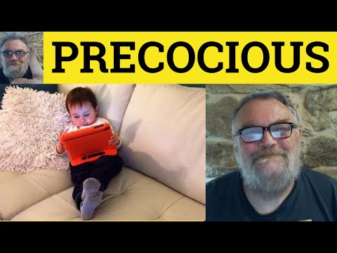 🔵 Precocious Meaning - Precociously Examples - Precocious Defined - Useful Vocabulary