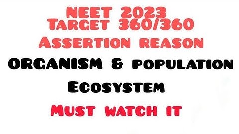 NEET 2023 expected assertion reason|| Class 12||Biology|| #neet #video #viral #youtube #trending