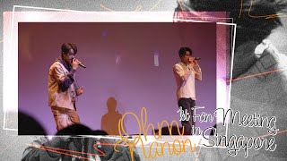 [Eng Sub] Ohm Nanon 1st Fan Meeting in Singapore