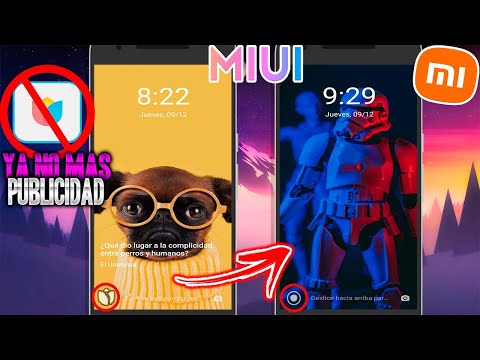 ☑️Como QUITAR la PUBLICIDAD del BLOQUEO de PANTALLA de CUALQUIER XIAOMI📲🤯| FONDOS de CARRUSEL MIUI