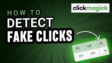 How to detect fake clicks on my links - Why you need ClickMagick software 2025