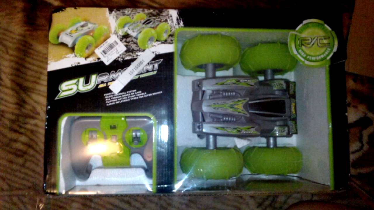 Обзор  0932 27MHz / 49MHz RC Stunt Car  -  EU PLUG  GREEN