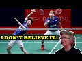 1 in a trillion badminton reflexes