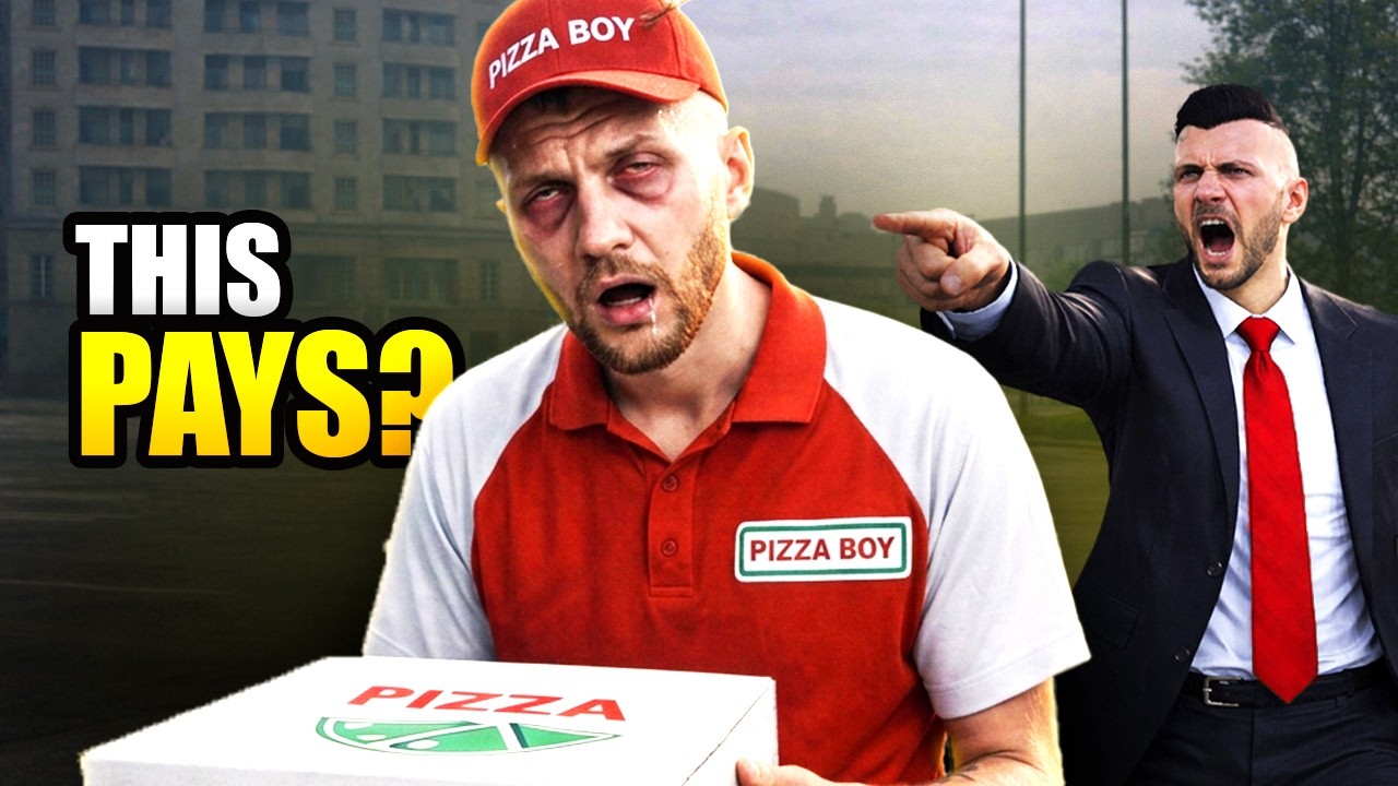 playing all odd jobs in GTA V