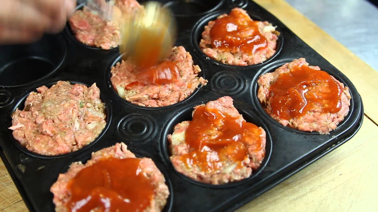 How to Make a Meatloaf in Muffin Cups Comfort Foods YouTube