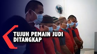 Tujuh Pemain Judi Ditangkap