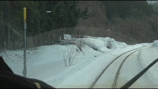 【前面展望動画】JR五能線 リゾートしらかみ4号 五所川原→千畳敷→東能代