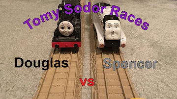 Tomy Sodor Races - Douglas vs Spencer Round 2 Race 3