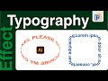 adobe illustrator 2024 tutorial l illustrator Typography Effect 2024