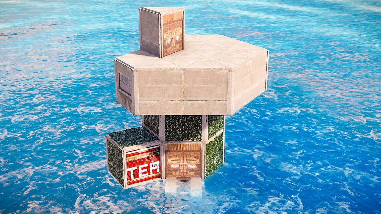 i built a base in the middle of the ocean... (ft. Slethion)