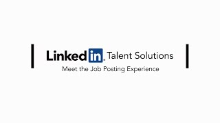 Meet the Job Posting Experience