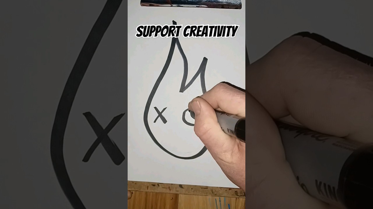 drawing Graffiti characters 