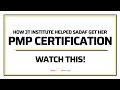 How 3T Institute Helped Sadaf Get Her PMP Certification