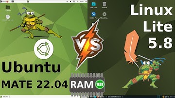 Ubuntu Mate 22.04 vs Linux Lite 5.8: RAM Usage