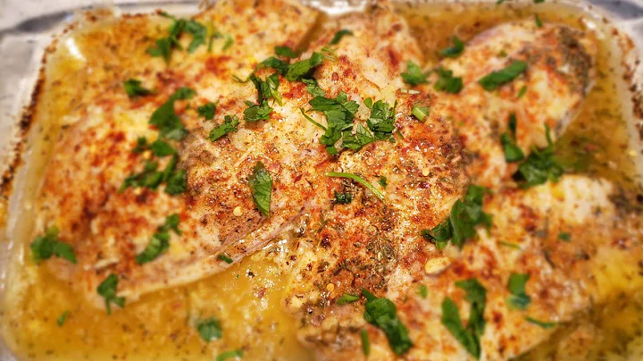 Baked Lemon Butter tilapia|THE BEST EVER| Home cooking| Tess Cordell Kitchen