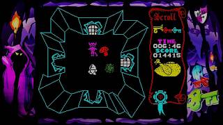 ZX Spectrum game Atic Atac gameplay via Rare Replay on Xbox Series X