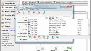 Sage 50 Tutorial Making Inventory Adjustment Sage Training Lesson 8.2