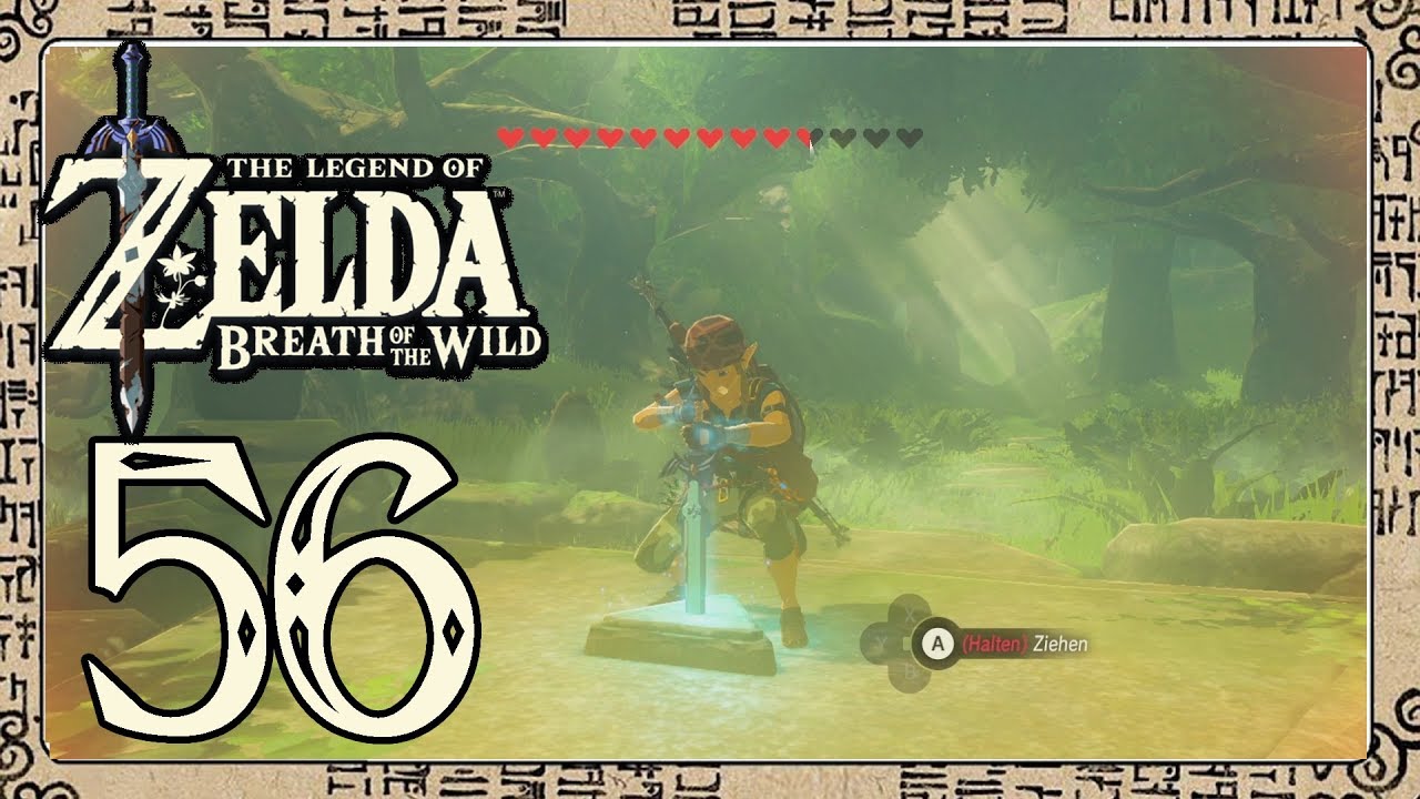 Zelda Breath Of The Wild Krog Wald Let's Play THE LEGEND OF ZELDA BREATH OF THE WILD Part 56 Das Master