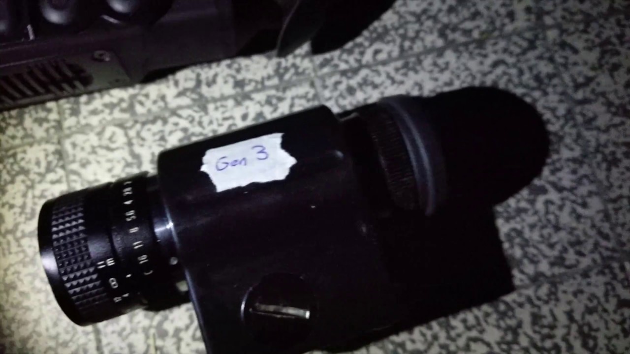 night vision gen. 2+ vs gen. 3 vs Thermal scope YouTube
