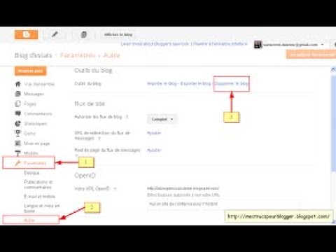 Vidéo: Comment Supprimer Un Blog