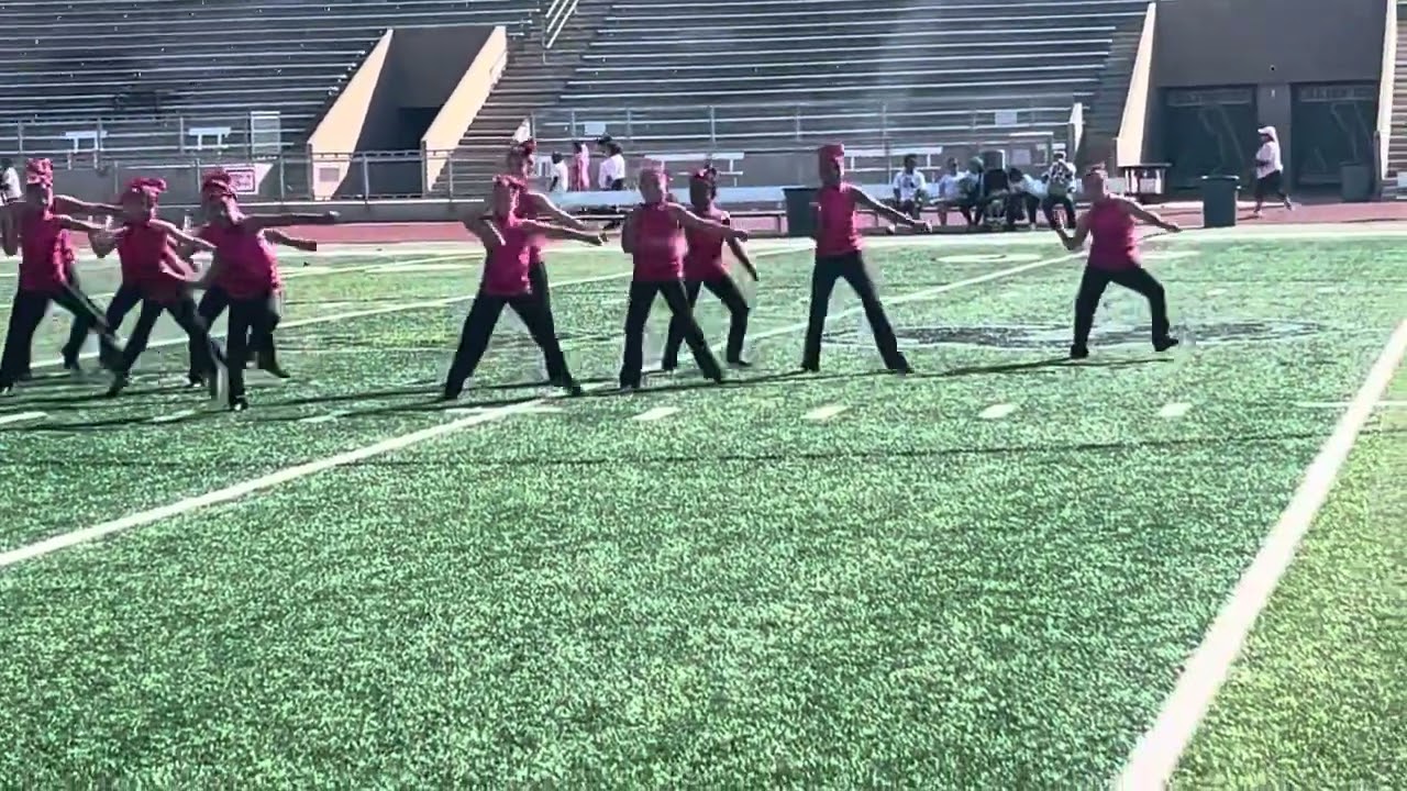 Horn Cubettes Dance Team-Alief Goes Pink 2024