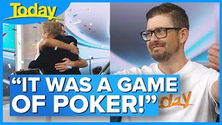 Steven Claims Today Show Car Giveaway After Briefcase Bluff Today Show Australia