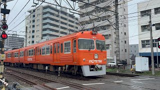 伊予鉄道3000系304編成 古町〜衣山