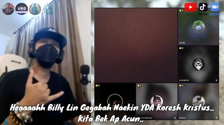 Heaaaahh Billy Lin Gegabah Naekin YDA Koresh Krist...