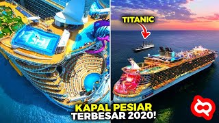 Dijuluki Kota Terapung! Titanic Semungil ini Jika Dibandingkan dengan Kapal Pesiar Termewah Sultan