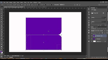 How to create special rectangular shape with reflection? || Photoshop CS6