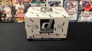 🔥 BEST FORMAT FOR SET COLLECTORS? NO DUPLICATES! 🏈 2024 DONRUSS FOOTBALL SEALED FAT PACK BOX OPENING