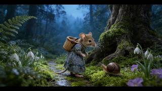 Misty Forest Ambience & Piano | Slow Living with Mrs. Mouse (Victorian Fantasy)#healingvideo screenshot 5