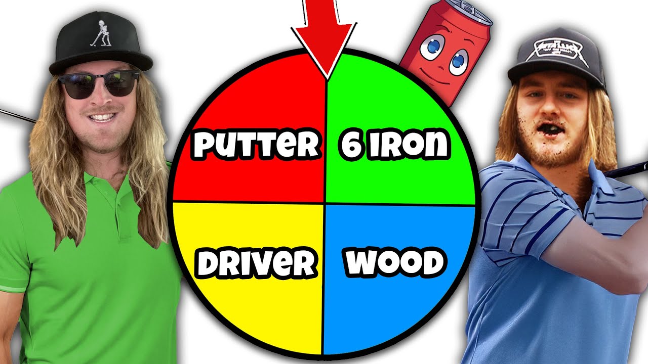 WE PLAYED GOLF WITH A WHEEL