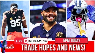The Latest Dallas Cowboys News On Dak Prescott, George Pickens, And Myles Garrett Trade!