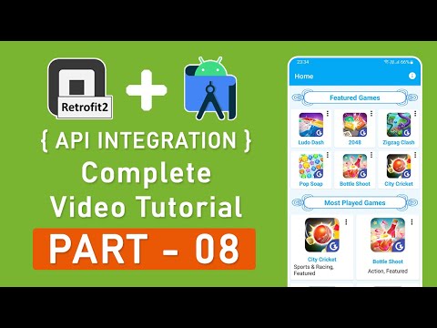 Create Directories - JSON API Integration in Android Studio Retrofit 2 JAVA - Krishna Apps