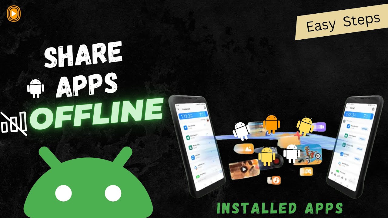 Share Installed Apps without internet 