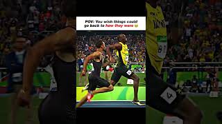 The Olympics aren't what they used to be😢 #track #olympics #usainbolt #sports #athletics