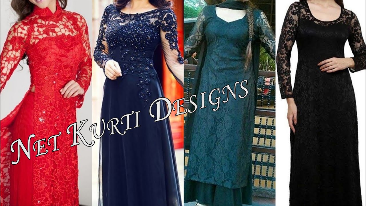 Modern, Stylish & Trending Net Kurti Designs
