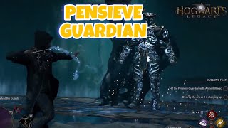 Hogwarts Legacy - Pensieve Guardian fight (hard mode/no potion/no damage) #hogwartslegacy