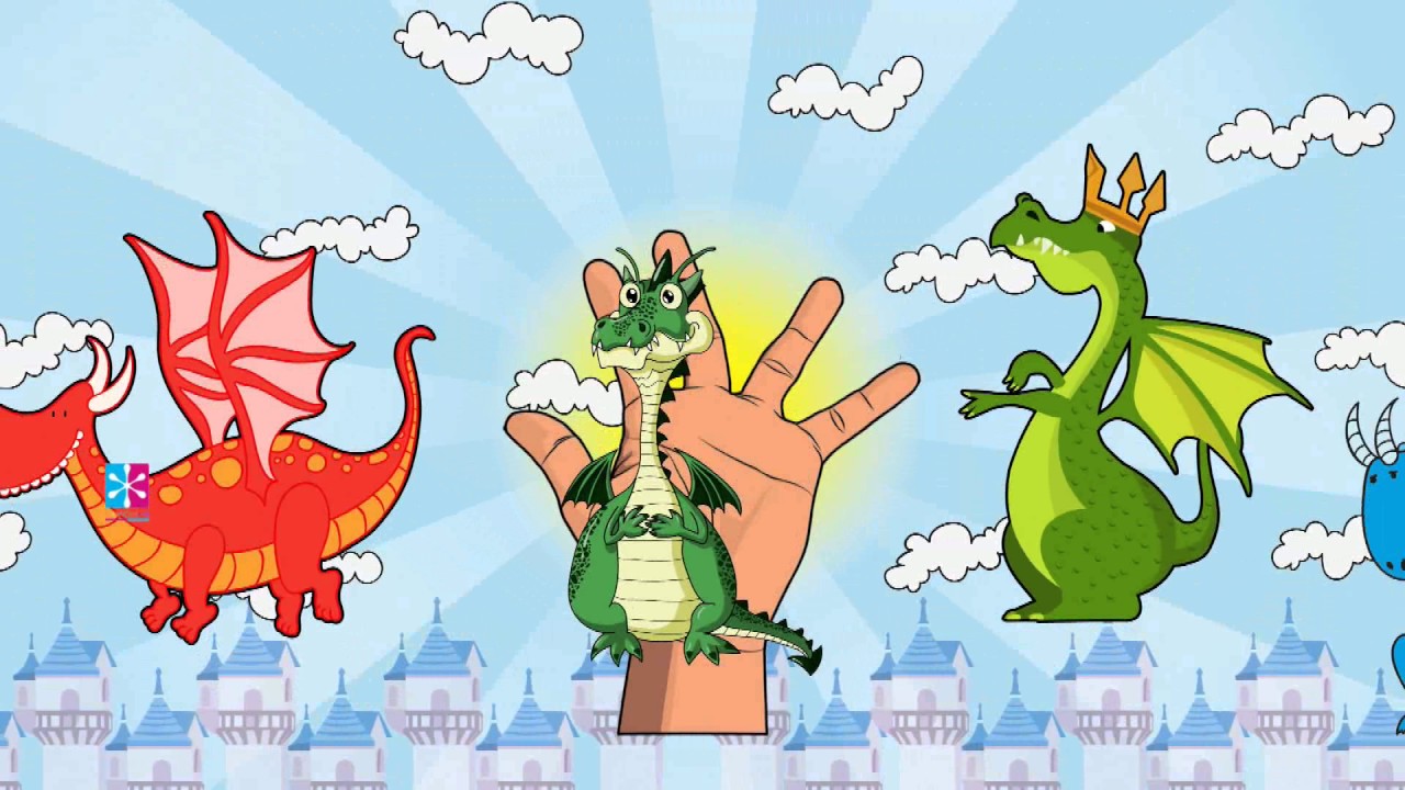 Dragon Finger Family Song | TV Nursery Rhymes For Children - YouTube