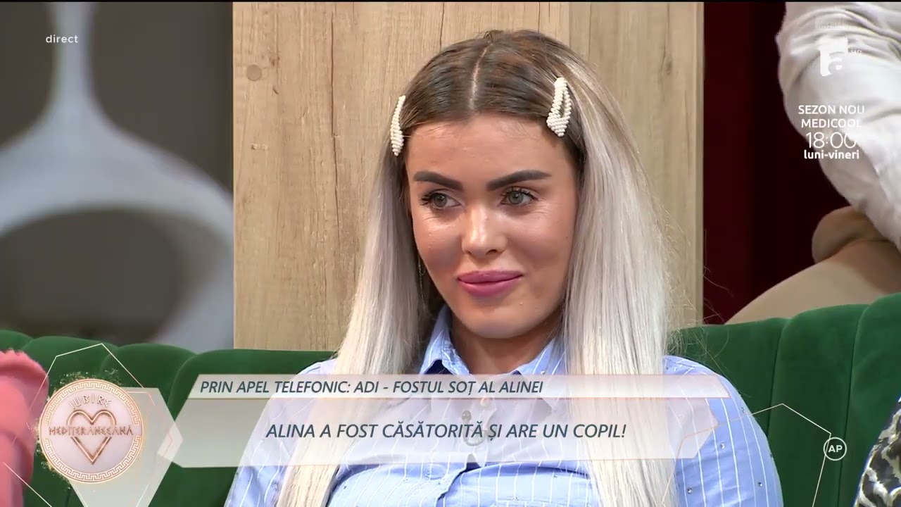 Alina și fostul său soț s-au confruntat telefonic la Mireasa