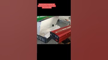 Inversor de Corriente 12v a 110v