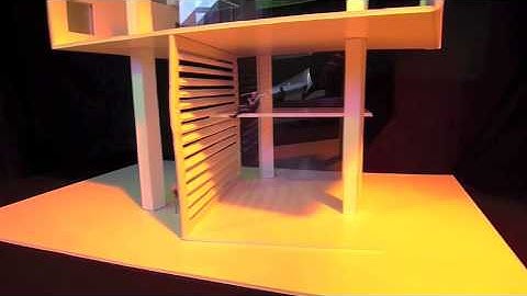 Exterior Foamcore Model