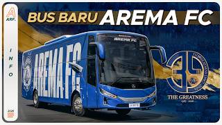 AREMA FC HAS A NEW BUS!! With Mercedes Benz OH 1626 L Chassis & DIAMANTE Body by Morodadi Prima C...