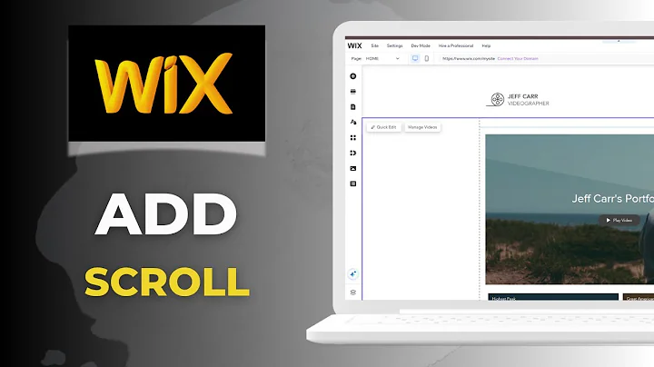 How to Add Scroll Effect to a Strip in Wix