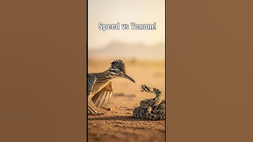 Roadrunner vs Rattlesnake – Nature’s Fastest Duel! 🐍⚡