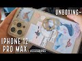 (eng sub) GOLD iPhone 12 pro max unboxing ASMR | w/ accessories + camera test! | 아이폰 12 프로 맥스 언박싱