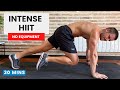 INTENSE HIIT! Burn Fat, Build Muscle, Get Fit | 30 Minutes | No Equipment | #CrockFitApp